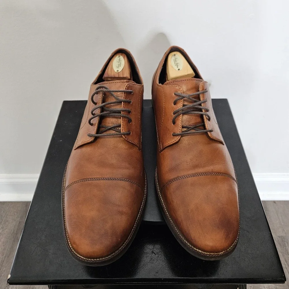 Cole Haan Benton Cap Oxford II C24120 British Brown Size 12 M